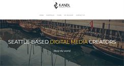 Desktop Screenshot of kandlproductions.com